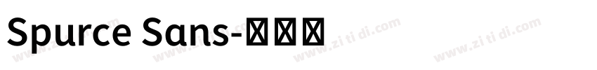 Spurce Sans字体转换 Spurce Sans字体转换